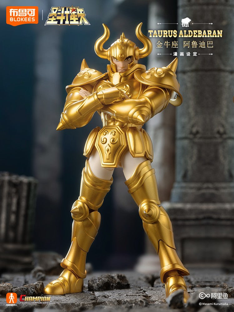 Novo Genuíno BLOKEES Gold Saint Seiya Sagitário Seiya Pégaso Aiolos Tenma Pégaso Action Figure Brinquedo Montar Figura Brinquedo Presente