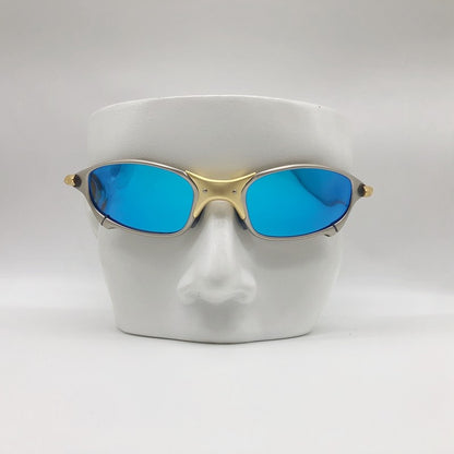 MTB Man Polarized Sunglasses Cycling Glasses UV400 Fishing Sunglasses Metal Bicycle Goggles Cycling Eyewear Riding Glasses B2-7