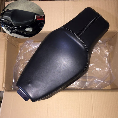 Assento de Couro Sintético (PU) de Motocicleta para Piloto e Garupa Dianteiro Traseiro para Harley Sportster XL Iron 883 1200 48 Forty-Eight 2004-2015 16