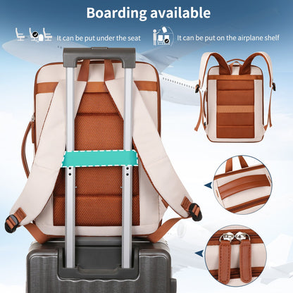 The New Unisex Backpack for Short-Distance Business Trips, Lightweight Travel Bag, Computer School Bag Storage Bag Combination