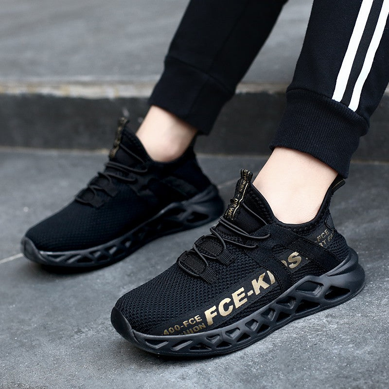 Children's School Student Running Sneakers Breathable Lightweight Soft Non-slip Leisure Comfortable Walking Shoes Boys Girls