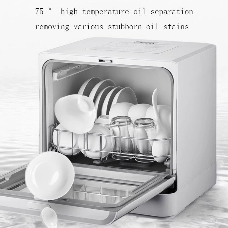 Desktop dishwasher, household fully automatic disinfection, drying sink, energy-saving, water-saving, strong cleaning