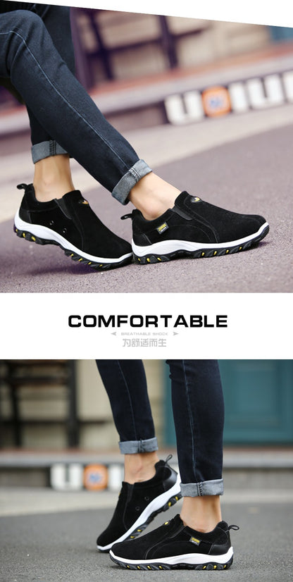 Men's Fashionable Casual Sports Shoes, Outdoor Walking and Hiking Shoes, Loafers, Comfortable Shoes, Lightweight, Plus Size38-50