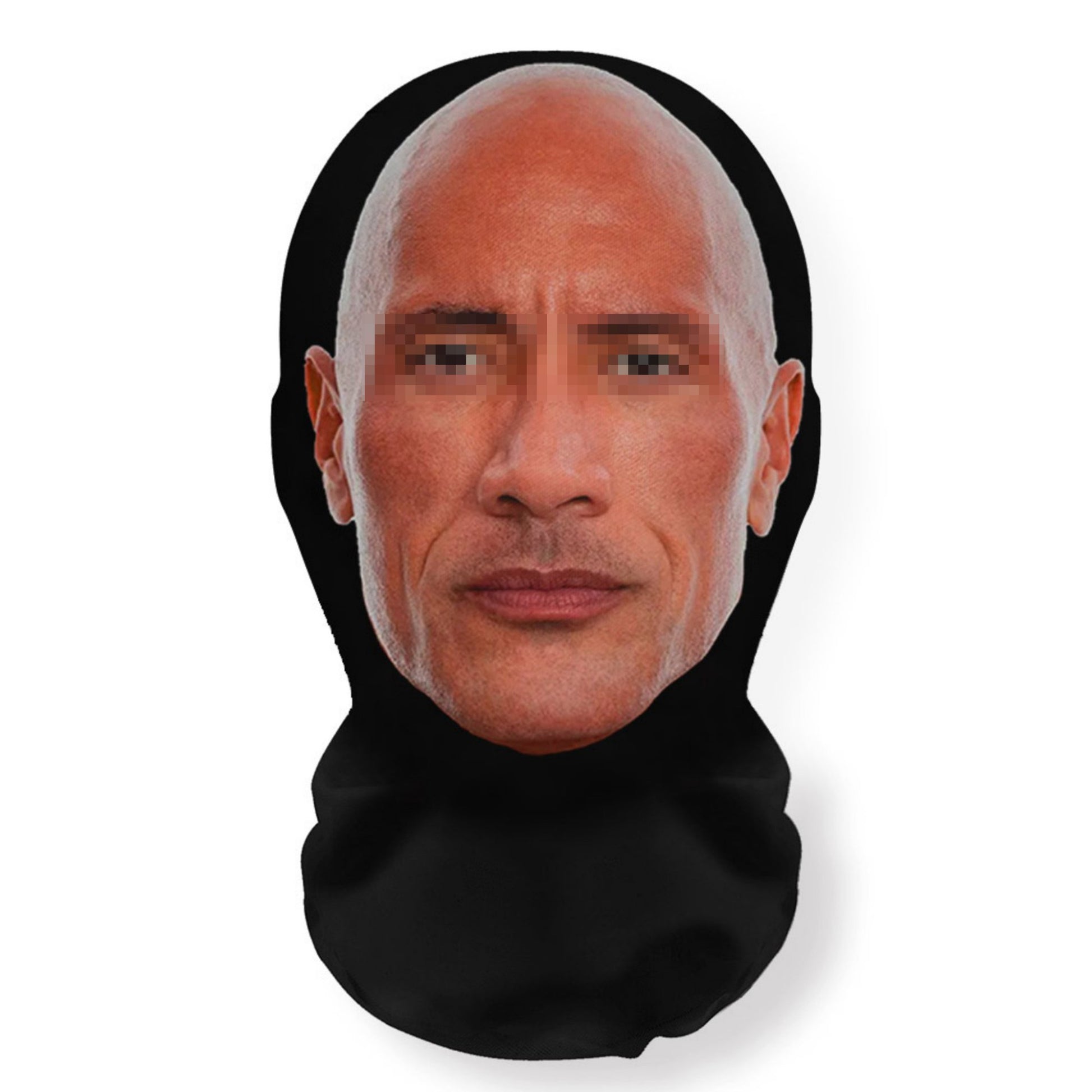 3D Printed Funny Full Face Mask Elastic Mesh Balaclava with Ice Silk Sunscreen Scarf Breathable Halloween Cosplay Party Costume Prop for Men Women