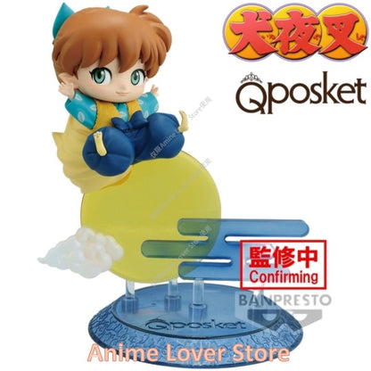 Em estoque Bandai Banpresto Original Q Posket Inuyasha Sesshoumaru Higurashi Kagome Miroku shippou Anime Figure Brinquedos presente