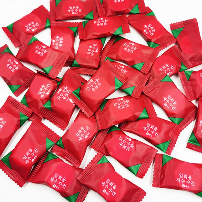 Travel Disposable Compression Towel Large Cleansing Bath Towel Makeup Remover Portable Hotel Candy Pack Non-woven Face Towel