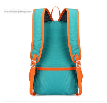 Mochila de Caminhada Unissex Ultraleve Dobrável Masculina e Feminina para Viagem ao Ar Livre Ciclismo Nylon