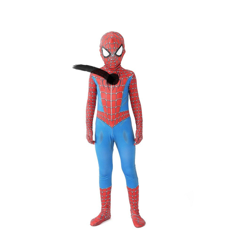 Spider-Gwen Official Adult Zentai Halloween Costume - Hooded Spandex Jumpsuit with Pull On Spandex Mask