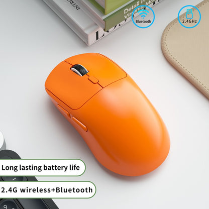 Mouse sem fio Xiaomi Bluetooth 2.4G Três Modos Recarregável Ergonômico Rato Portátil Para Escritório, Jogos, iPad, PC, Laptop, TV