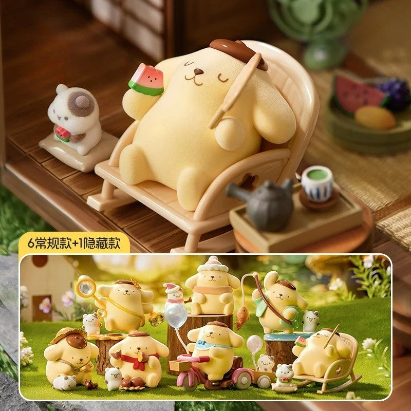 Pudding Dog Childhood Four Seasons Series Blind Box Sanrio Ornament Trendy Play Cute Children's Fun