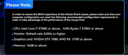 Mouse gamer sem fio 3-mode macro Attack Shark X3orX3Pro PixArt 1K/4K leve, 26K DPI PAW3395, adequado para laptop/Win/Mac