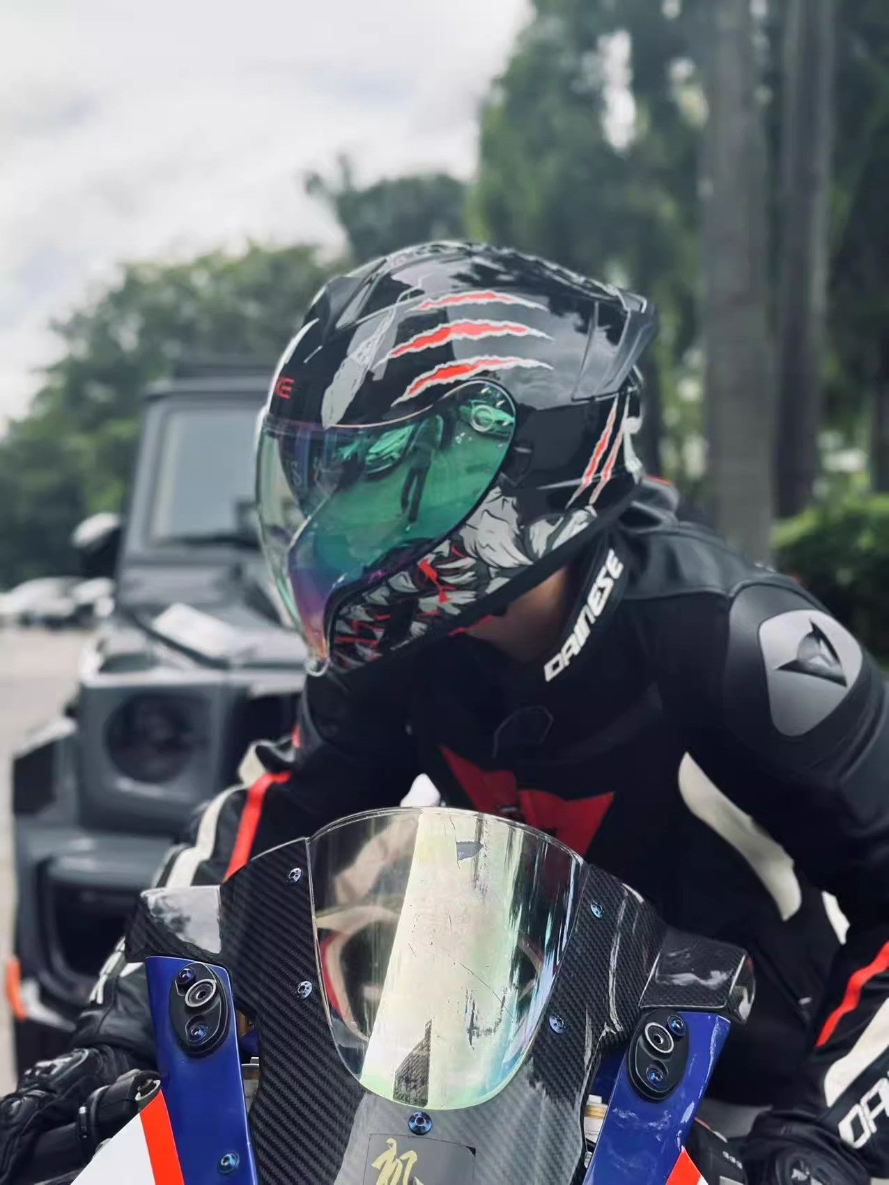Capacete de motocicleta masculino e feminino com lente dupla antiembaçante integral para motoqueiro com pedal de cruzeiro e capacete universal para todas as estações com certificação DOT