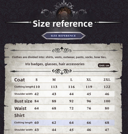 Identity V Hermit Matriculation Gift Cosplay Costume Retrace Series Gentleman Rare Outfit Full Set For Men