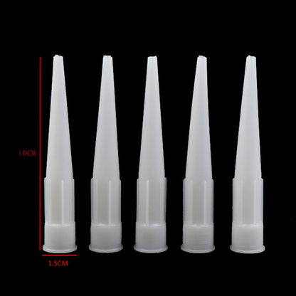 20 Peças Bicos Universais para Pistola de Calafetar Bicos de Plástico para Cola de Vidro Pontas de Calafetagem de Silicone para Vedante Boca Ferramentas de Construção Doméstica