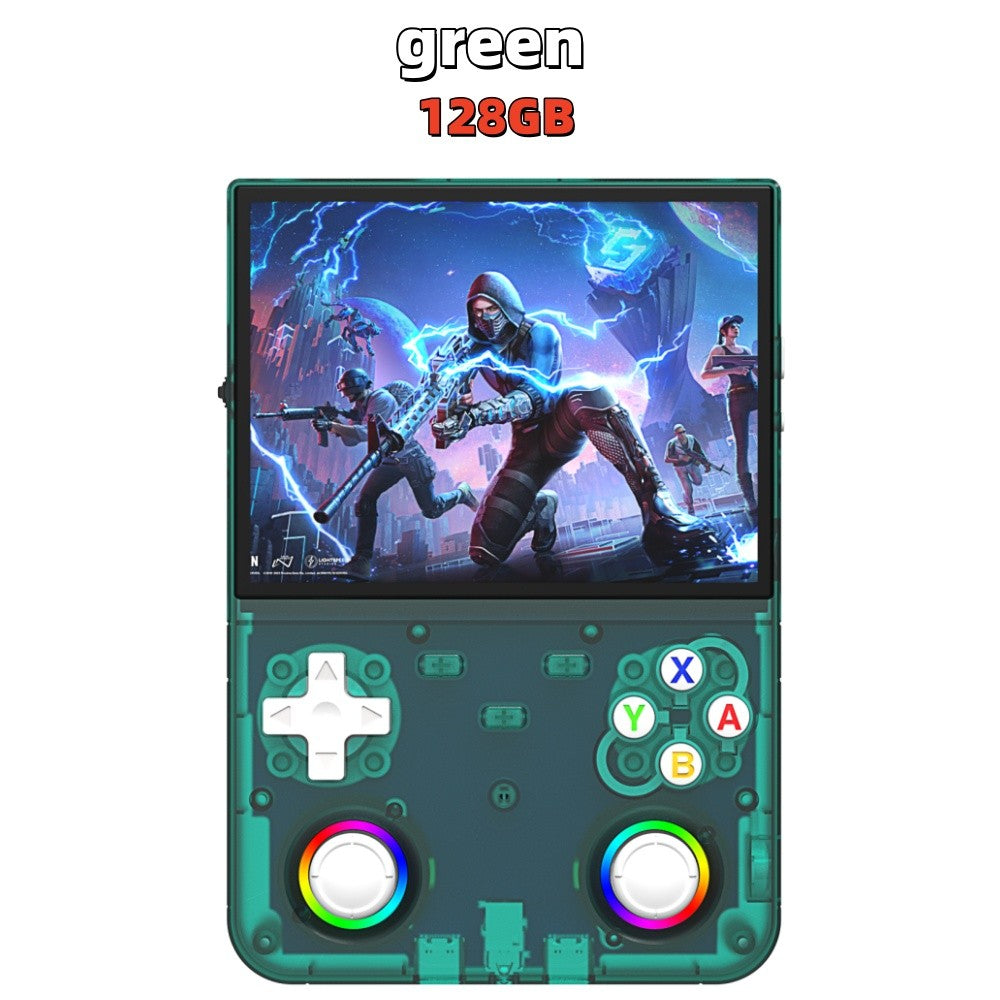 New R36 Ultra X Handheld Game Player WIFI 4.5 Inch IPS Screen Games Open Source Retro Video 64G/128G Memory