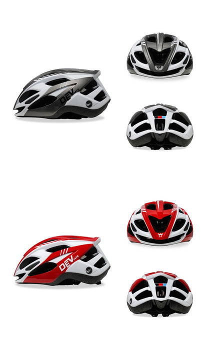 Capacete de Ciclismo DEV Mountain Road Bike Grande 19cm de Largura Capacete de Ciclismo Ultraleve Esportivo de Corrida e Ciclismo Casco Ciclismo Capacete de Bicicleta MTB