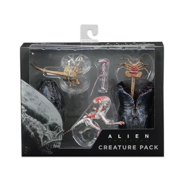 ?In Stock?NECA  Alien Contract Series Model Handheld Alien Set Doll Desktop Decoration Ornament Movie Accessories Action Figures