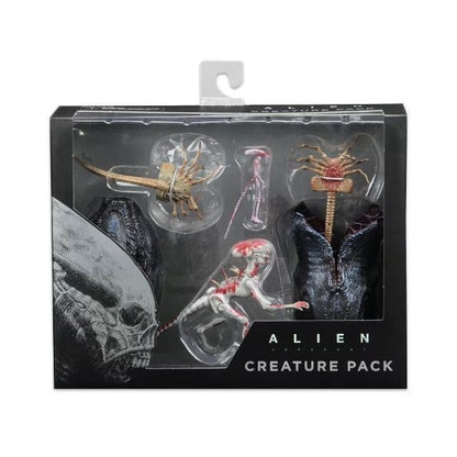 ?In Stock?NECA  Alien Contract Series Model Handheld Alien Set Doll Desktop Decoration Ornament Movie Accessories Action Figures