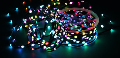 New 12V WS2815 Seed Pixel Light 4 Wires with Backup Data Wire Individually Addressable RGB Fairy Lights Ramadan Decorations 2026