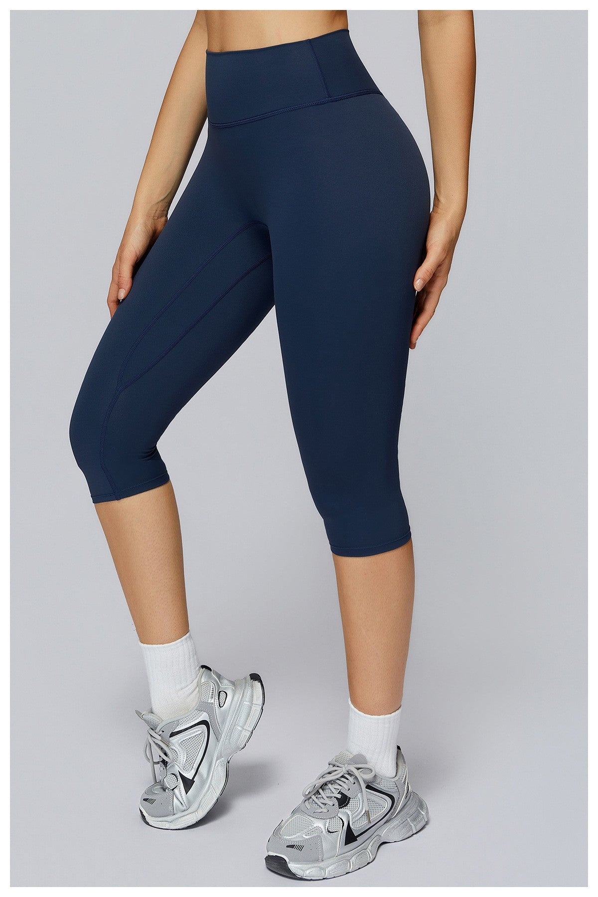 Ctenkevet High Waist Sport Legging Women 7-Divide Pants Gym Pants Women Running Workout Leggings Female Soft Push Up Tights