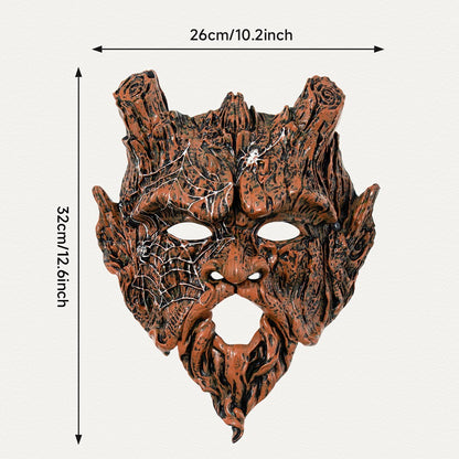 Tree Spirit Mask Scary Forest Spirit Mask Tree Ghost Halloween Cosplay Masquerade Carnival Costume Prop Bosgeest Masker