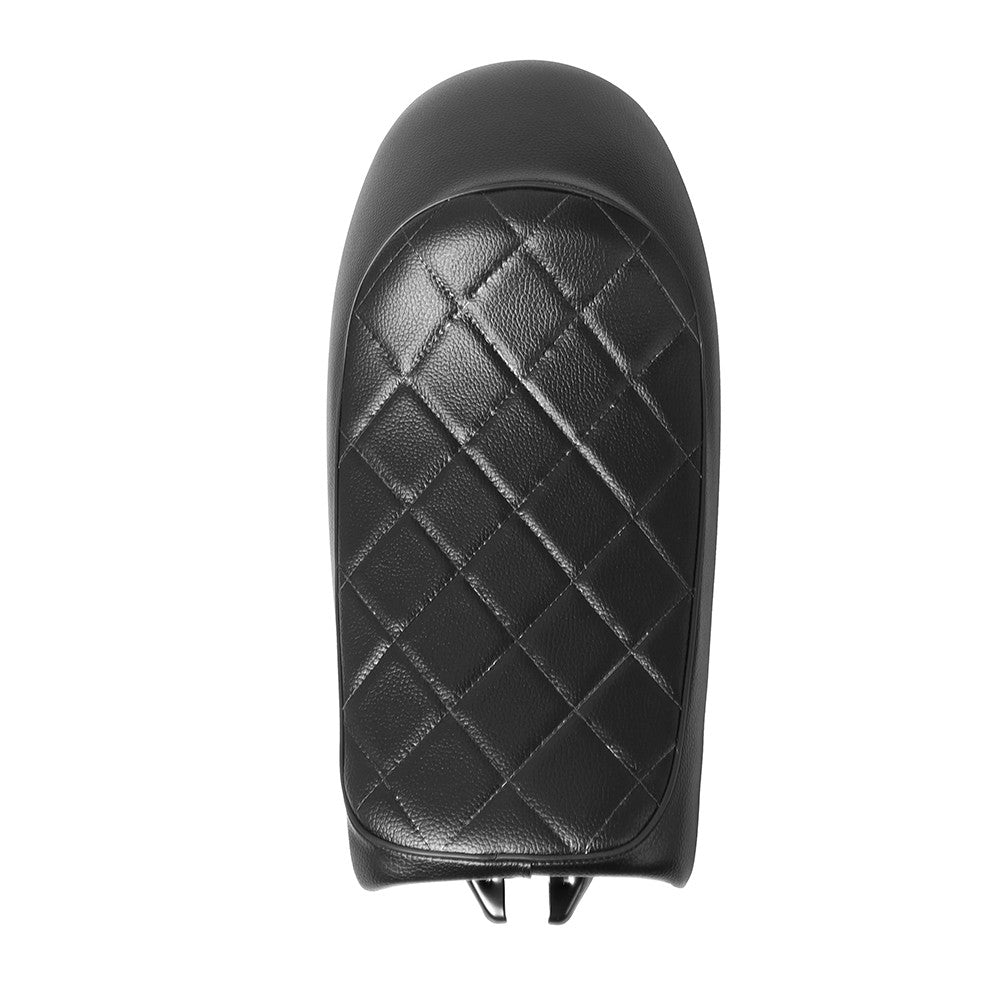 Motorcycle Cafe Racer Vintage Replacement Hump Saddle Seat PU Leather Refit Flat Saddle Cushion For Yamaha Kawasaki Honda CG125