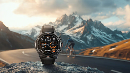 G6/ Trek 1 Smart Watch AMOLED Esportes ao Ar Livre GPS Bússola Frequência Cardíaca À Prova D'Água Chamada Bluetooth 5ATM One Plus Smartwatches Para Homem