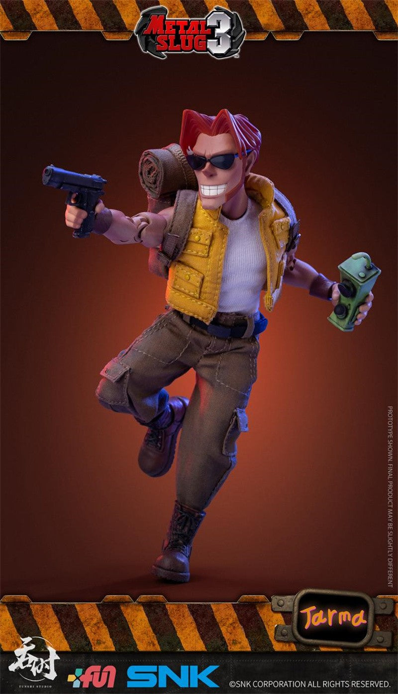 ?EM ESTOQUE? Estúdio TUNSHI Modelo Original SNK Metal Slug 3 Marco Tarma Clark Still RALF JONES Soldado Rebelde 1/12 Boneco Robô