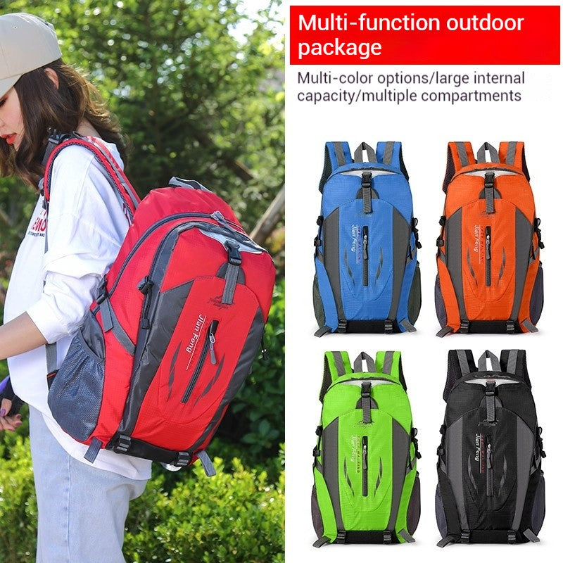 Mochila de Viagem Grande Capacidade Moda Masculina Escalada Esportiva Clássica para Viagem