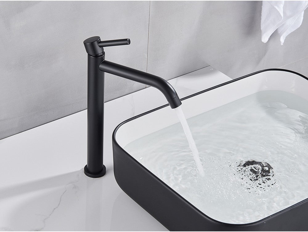Black Basin Faucet Bathroom Washbasin Water Mixer Tap Hot Cold Water Basin Sink Tap Bathroom Faucet Tap Brushed Gold Faucet
