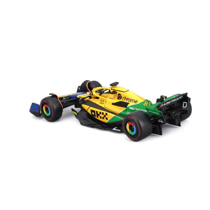 Rb21 Red Bull F1 Japonês Bburago 1:43 Mclaren Mcl39 Miniatura de Liga Diecast Modelo #4 #81 Campeão Mcl38 Miami Gp Mônaco Carro de Brinquedo
