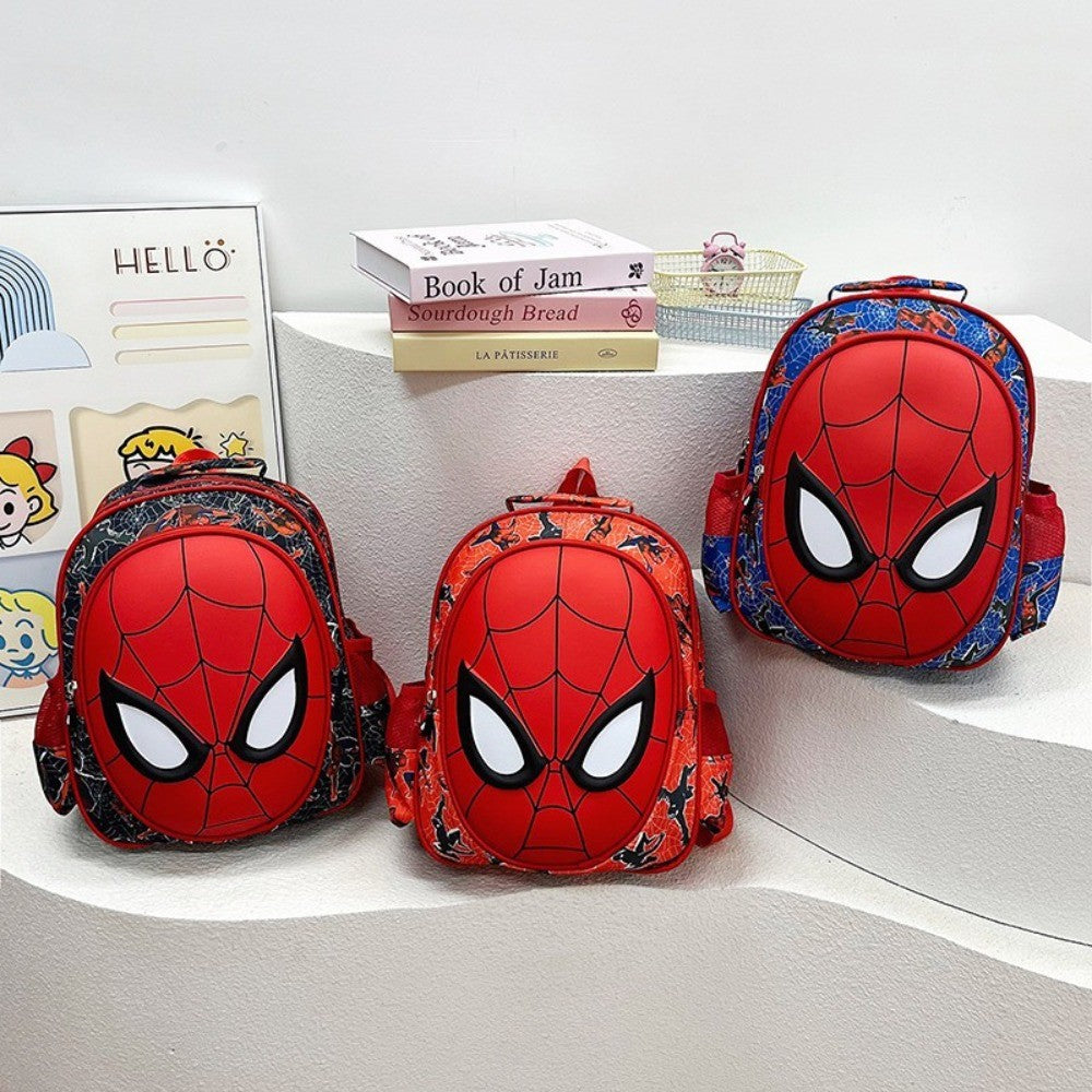 Mochila Infantil Escolar Homem-Aranha da Marvel, Bonita, Leve, Ergonômica, para Meninos e Meninas do Jardim de Infância