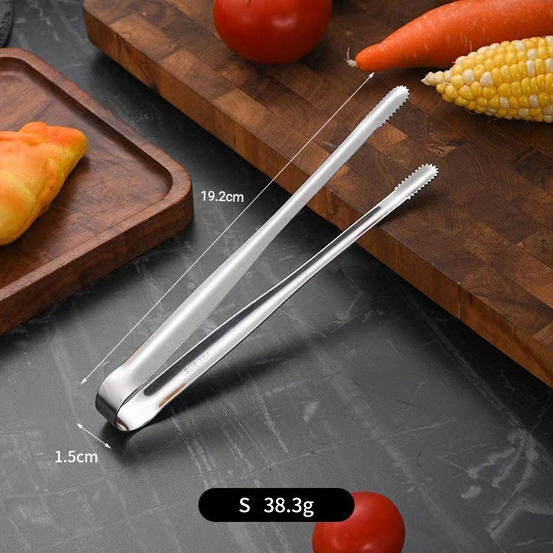 304 Stainless Steel Barbecue Clip Grill Tongs Meat Food Clip Cooking Utensils BBQ Baking Kitchen Accessories Camping Supplies