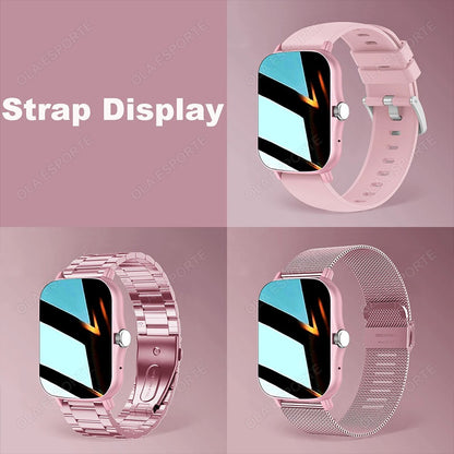 2025 New Smart Watch Men Women Gifts 1.83'' Full Touch Screen Sport Fitness Tracker Smartwatch Men BT Calls Digital smarthwhatch