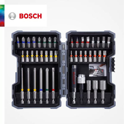 Kit Bosch 43 Peças de Pontas para Parafusadeira Broca de Mão de Alta Dureza Parafusos 25mm 75mm Pontas de Parafusadeira Elétrica para Conjunto de Ferramentas Elétricas