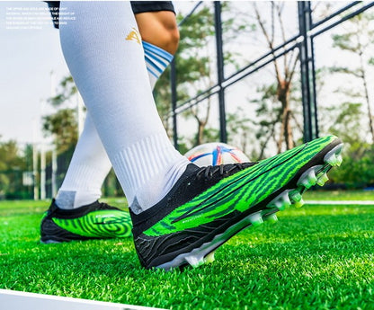 New Men Soccer Shoes Grass Professional Training Football Shoes Society Cleats Football Field Boots Fast Indoor Sneaker Non Slip