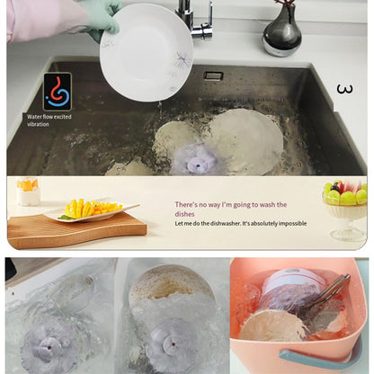 Portable Mini Ultrasonic Dishwasher USB Wireless Fruit Vegetable Dish Washer Electric Kitchen Home Dish Washing Machine Cleaner