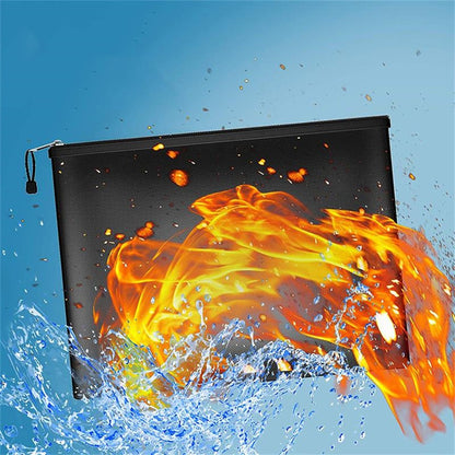 Fireproof Document Bag Waterproof Money Bags Fire Safe Storage Pouch Protect Paper Cash File Envelope Holder For Home Office