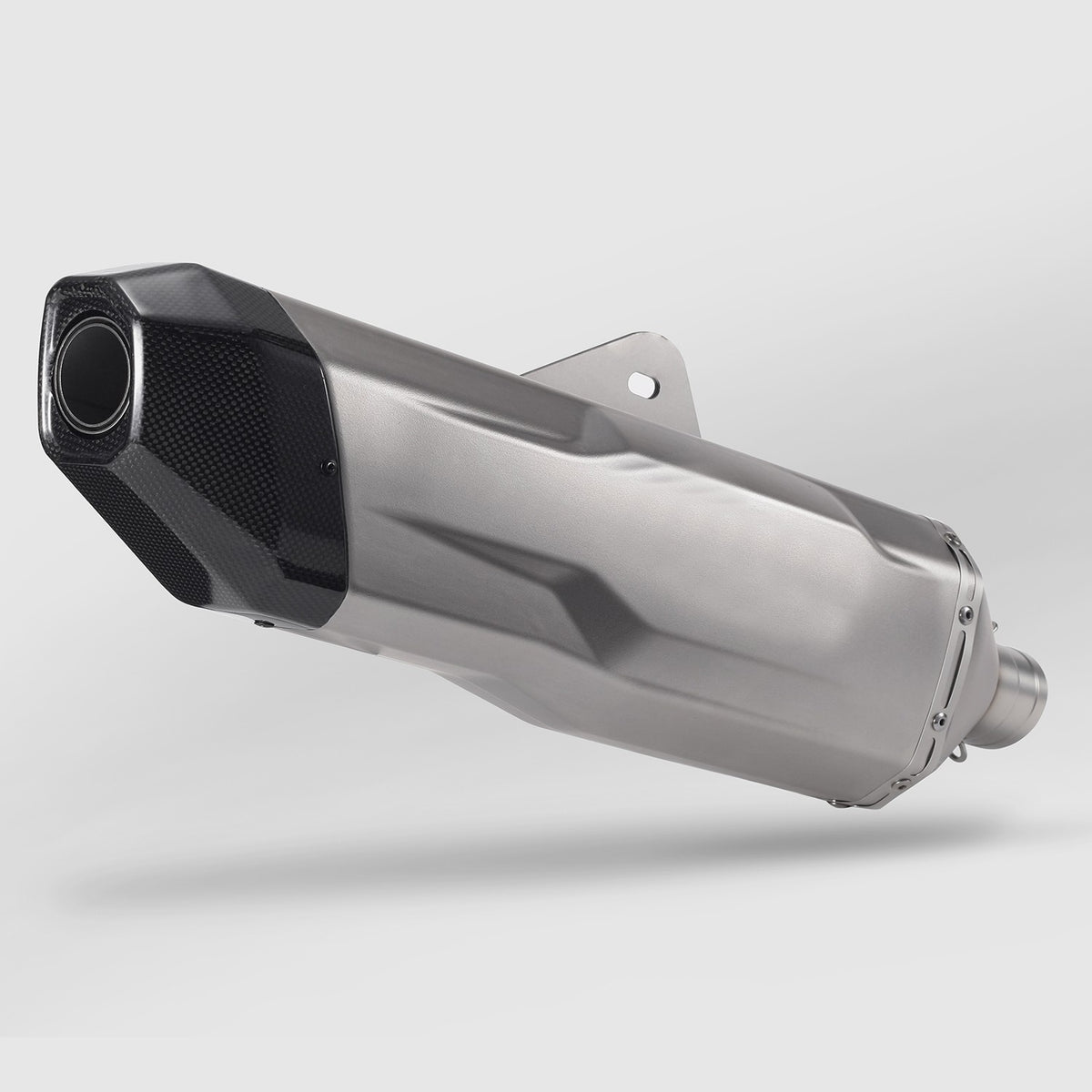 51mm Universal Motorcycle Exhaust Motocross Exhaust Muffler carbon Fiber End Cap For F750GS F850GS R1200GS