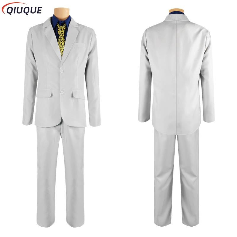 Kento Nanami Cosplay Costume Wigs Glasses Men Suit Anime Halloween Christmas Party Uniform Wig Outfit