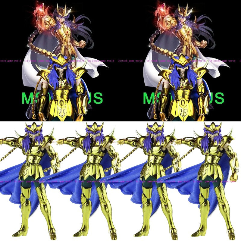 Em estoque MST Model Saint Seiya Cloth Myth EX Escorpião Miro 3.0 Plus Action Figure Cavaleiros do Zodíaco Brinquedo Colecionável Presente