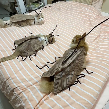 Decoração de Festa Engraçada, Roupa, Uniforme, Suprimentos para Animais de Estimação, Fantasia de Gato, Fantasia de Barata, Roupa Respirável para Animais de Estimação
