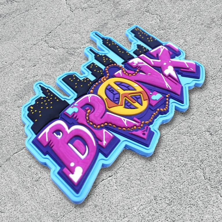 Wholesale Custom PVC Patch 3D Rubber Soft Badges Personalised Logo with Hook&Loop Backing Tactical Patches for Clothing Bags