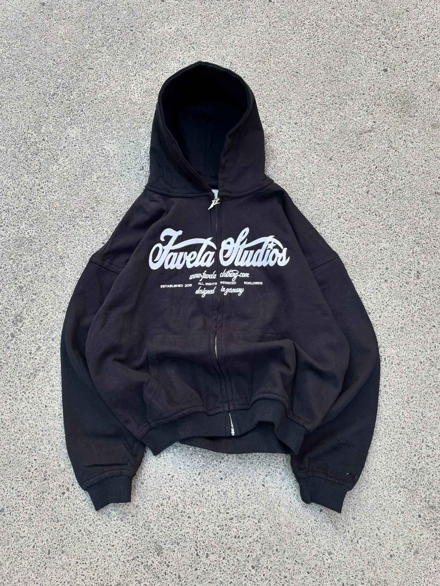 American style Y2K New Fashion Simple Black Oversized Zipper Hoodie Female Harajuku Gothic Casual Joker Couple Street Wear