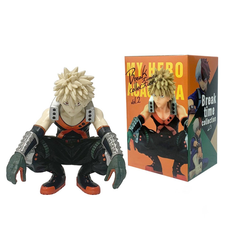Em Estoque Novo Anime My Hero Academia Midoriya Izuku Bakugou Katsuki Ochaco Uraraka Bonecos de Anime Brinquedos para Crianças Presente de Natal