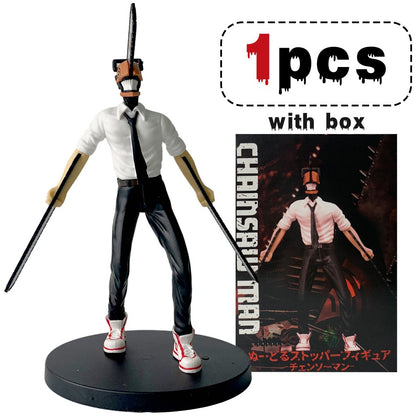 Figura de Anime Denji de Chainsaw Man de 19cm, figura de ação Denji/Power 1560, figura de Denji de Chainsaw Man para ho