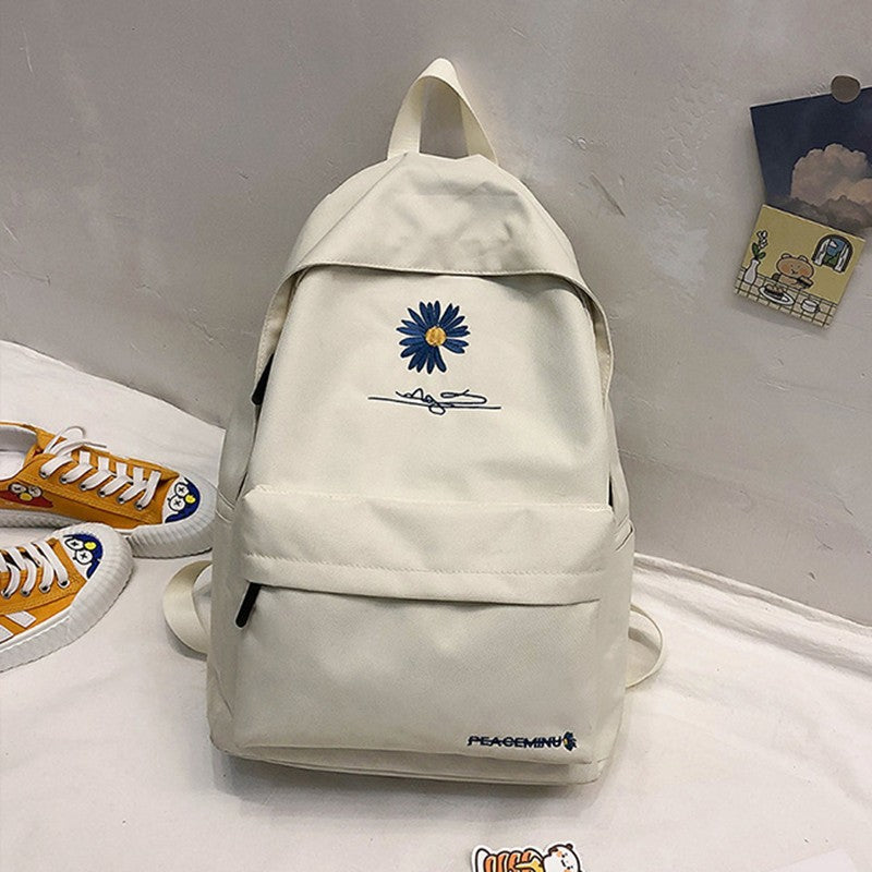 Mochila Infantil Estampa Margarida Pequena Mochila Escolar Infantil Mochila de Viagem Organizador de Roupas Mini Mochilas de Lona Unissex