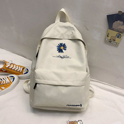 Mochila Infantil Estampa Margarida Pequena Mochila Escolar Infantil Mochila de Viagem Organizador de Roupas Mini Mochilas de Lona Unissex
