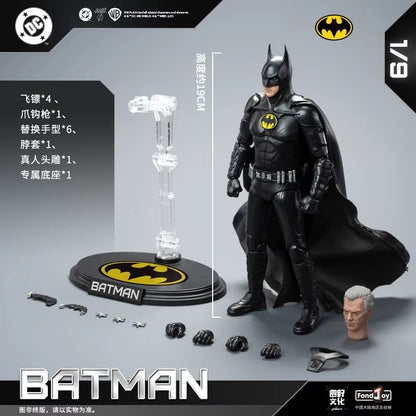 Nova Figura FondJoy Keaton Batman DC Liga da Justiça Bonecos de Ação Detetive Comics 1/9 PVC Articulado Modelos Brinquedos Presentes de Natal