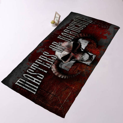 Masters Of Hardcores Microfiber Printed Beach Towel Mountain Climbing Yoga Beach Swimming Running Absorbent Soft Towel